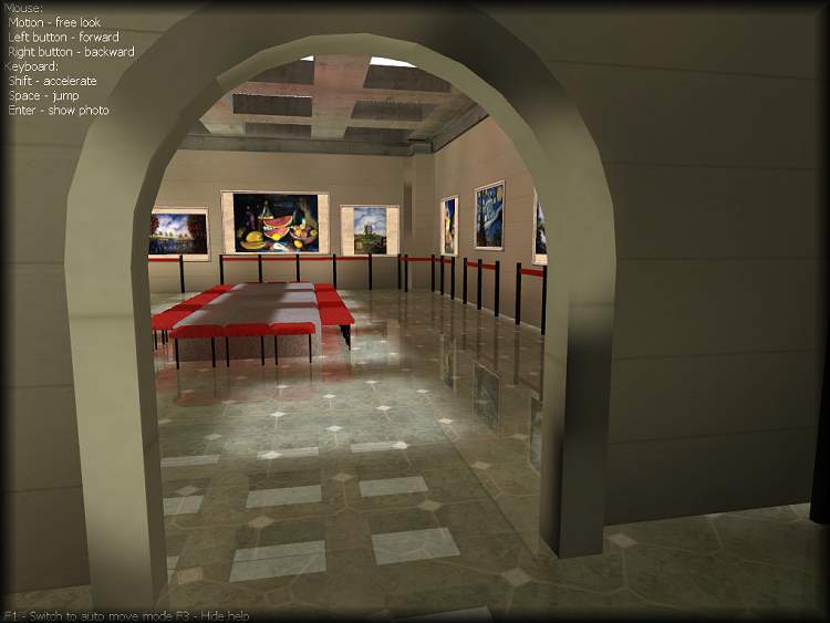 Foto 1 Galleria Virtuale 3D Foto Quadri Emilio Clementel by RD-Soft(c)